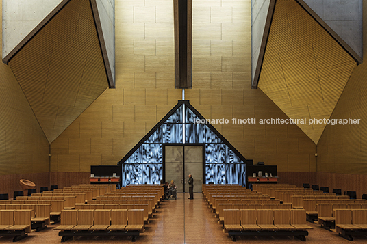 papa giovanni xxiii church and pastoral center  mario botta